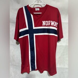 VTG Waynor Norway Jersey Men’s XL Nord Souvenir Sports Soccer Futball Norwegian